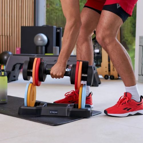 Nakládací činka XTREXO 25 kg multicolor