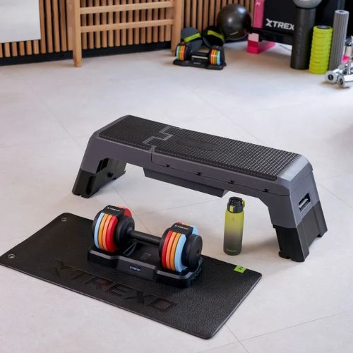 Nakládací činka XTREXO 25 kg multicolor