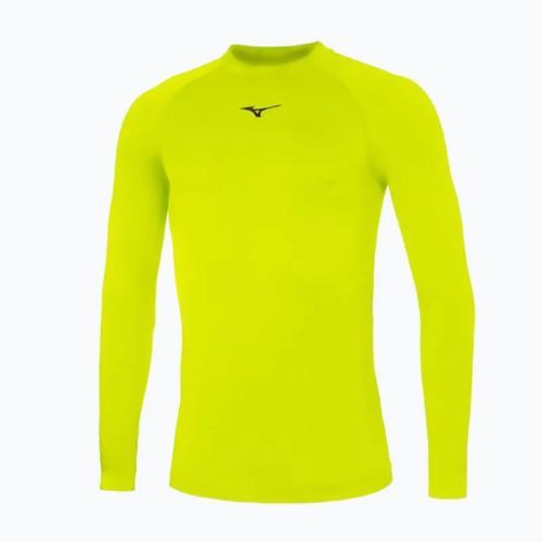 Pánské běžecké tričko Longsleeve Mizuno Uni Core yellow/ navy