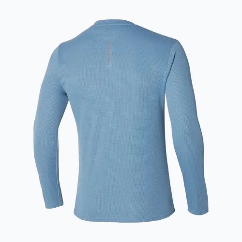 Pánské běžecké tričko LongsleeveMizuno Dryaeroflow Half Zip parisian blue