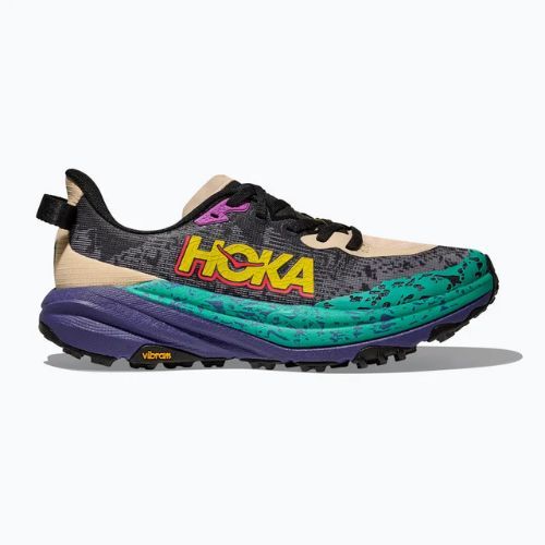 Dámské běžecké boty  HOKA Speedgoat 6 oatmeal/mountain iris
