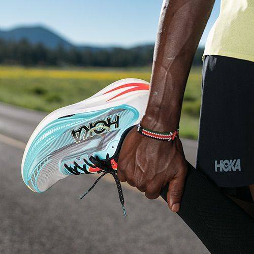 Běžecké boty HOKA Cielo X1 2.0 frost/black