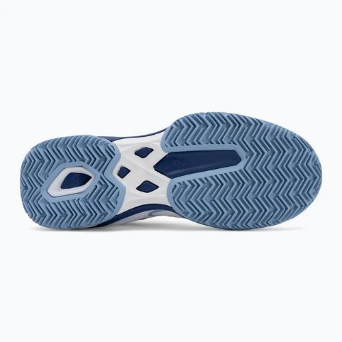 Dámské tenisové boty Mizuno Wave Exceed Light 2 CC white/ bellwether blue/ bel air blue