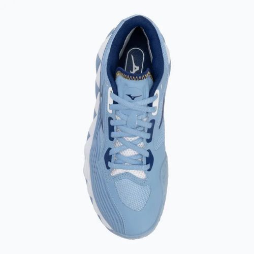 Dámské tenisové boty Mizuno Wave Enforce Tour 2 CC bel air blue/ white/ bellwether blue