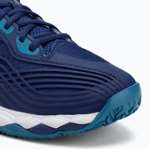 Pánské tenisové boty Mizuno Wave Enforce Tour 2 CC bellwether blue/ white/ fjord blue