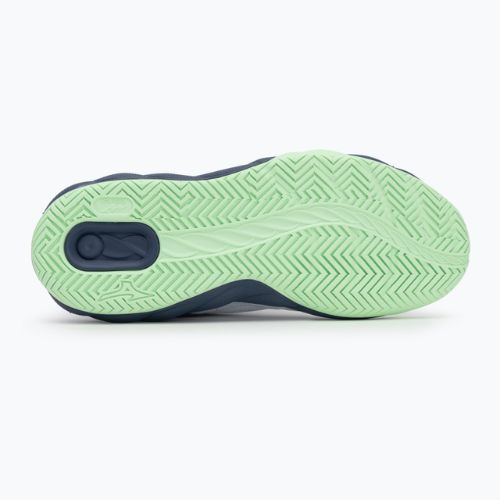 Pánské tenisové boty Mizuno Wave Enforce Court AC white/ vintage indigo/ neo mint