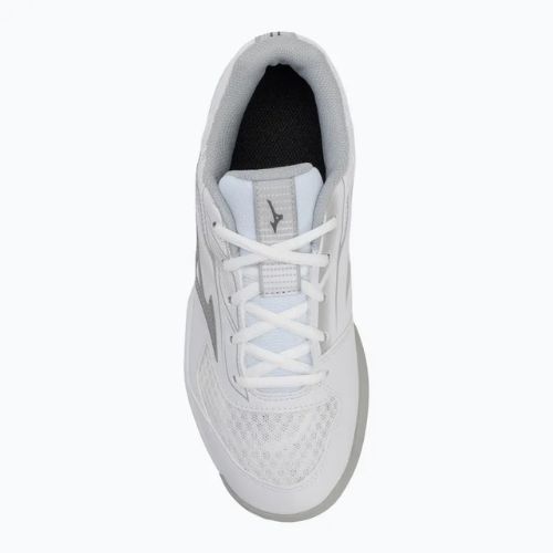 Dámské tenisové boty Mizuno Break Shot 5 CC white/ ultimate gray/ harbor mist