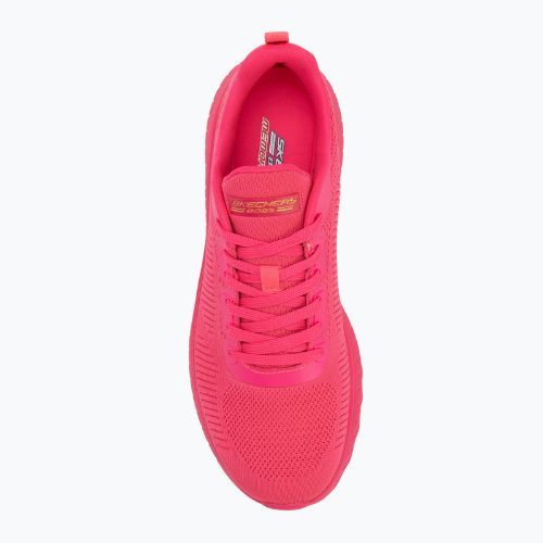 Dámské boty SKECHERS Bobs Squad Chaos Cool Rythms pink