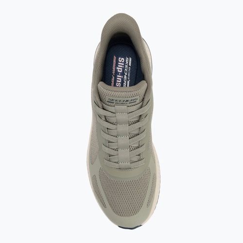 Pánské boty SKECHERS Bobs Squad 4 olive