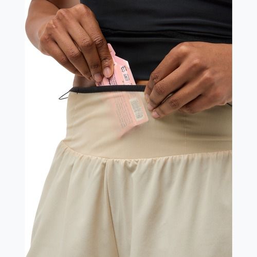 Dámské běžecké šortky HOKA Skyglide oatmeal