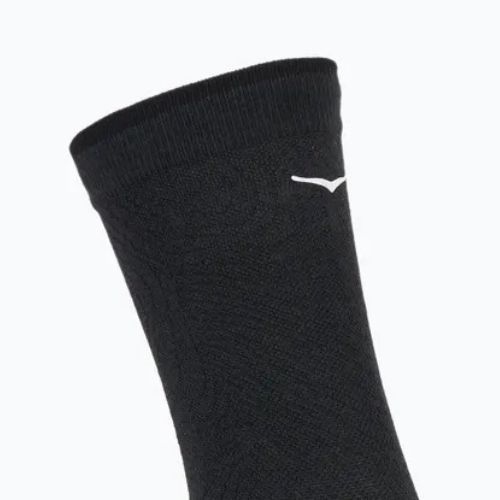 Ponožky HOKA Crew Run Sock 3 pary black/black/black