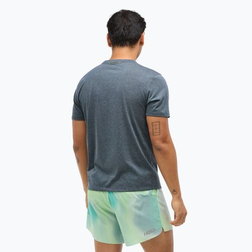 Pánské běžecké tričko HOKA GlideTech varsity navy