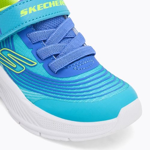 Dětské boty SKECHERS Microspec Advance turquoise