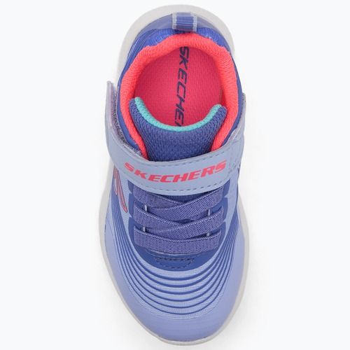 Dětské boty SKECHERS Microspec Advance lavander/pink