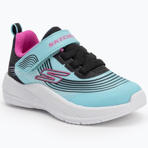 Dětské boty SKECHERS Microspec Advance aqua/purple