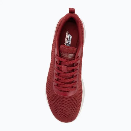 Dámské boty  SKECHERS Bobs Squad Chaos Face Off red