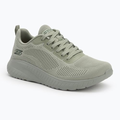 Dámské boty SKECHERS Bobs Squad Chaos Face Off sage