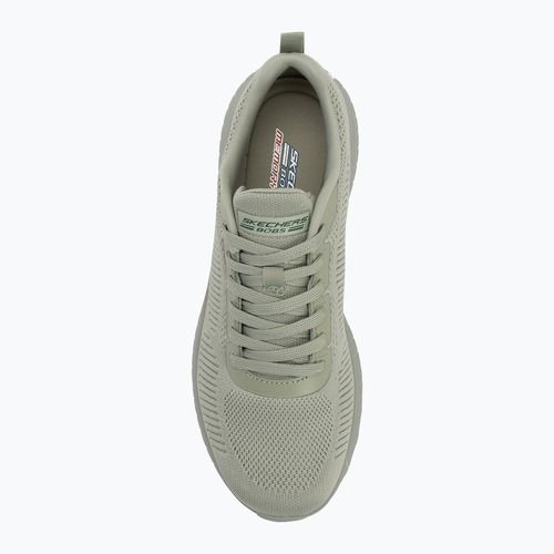 Dámské boty SKECHERS Bobs Squad Chaos Face Off sage