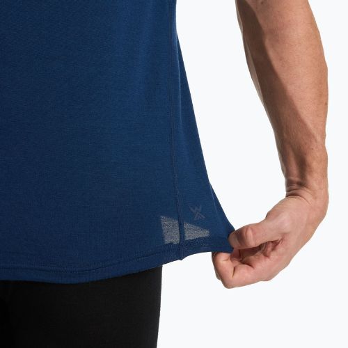 Pánské termo tričko WOOLCANO Merino 100% TEE0546 navy blue