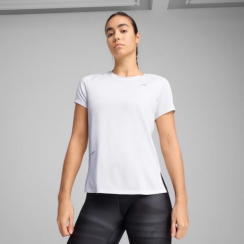 Dámské běžecké tričko PUMA Run Graphic Mesh Tee puma white