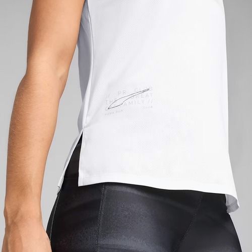 Dámské běžecké tričko PUMA Run Graphic Mesh Tee puma white