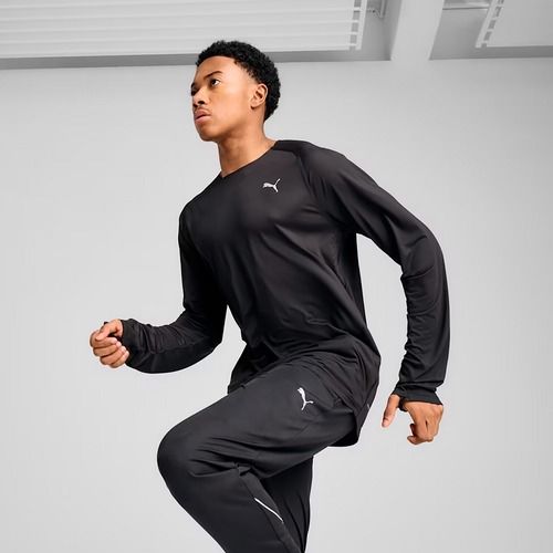 Pánské běžecké tričko longsleeve  PUMA Run Cloudpun puma black