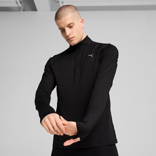 Pánská běžecká mikina PUMA Run Velocity Cloudspun 1/4 Zip puma black