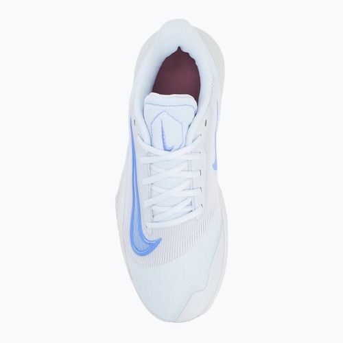 Pánské basketbalové boty Nike Precision 7 football grey/pure platinum/plum dust/royal pulse