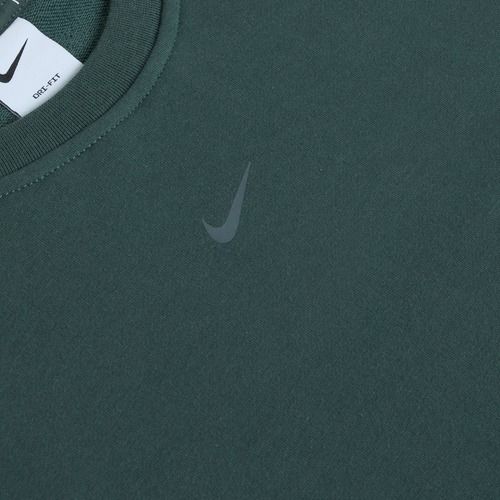 Nike Dri-FIT One Crew Neck French Terry dámská mikina vintage green/ black