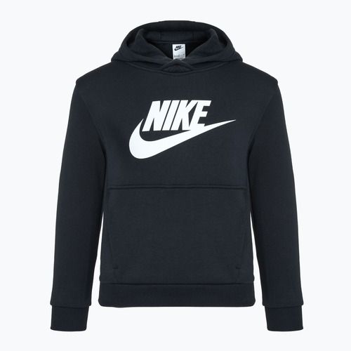 Dětská mikina Nike Club Fleece Hoodie black/white