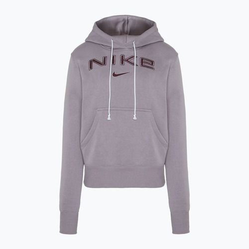 Dámská mikina Nike Sportswear Phoenix Fleece HM9751 lightt violet ore / burgundy crush
