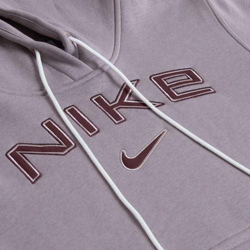 Dámská mikina Nike Sportswear Phoenix Fleece HM9751 lightt violet ore / burgundy crush