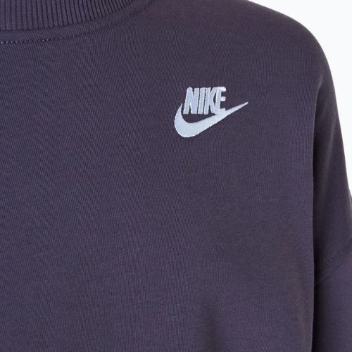 Dětská mikina Nike Sportswear Club Fleece dark raisin / white