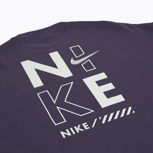 Dámská mikina Nike Sportswear Oversized Crew-Neck dark raisin