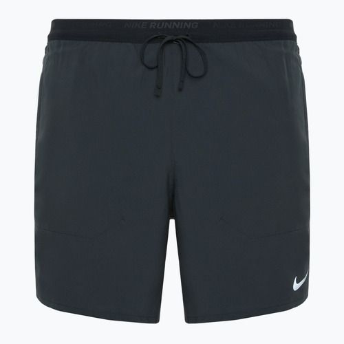 Pánské běžecké šortky Nike Dri-FIT Stride black / black / black / reflective silver