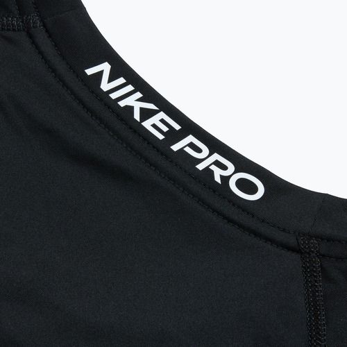 Pánské tréninkové tričko Nike Pro Dri-FIT Slim SS černá/bílá