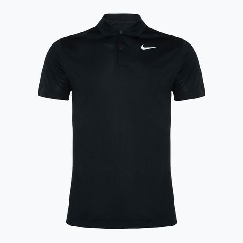 Pánské tenisové tričko Nike Court Dri-Fit černá/bílá