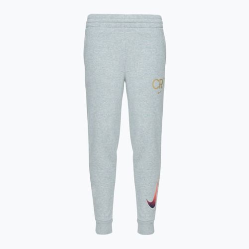 Dětské kalhoty Nike CR7 Club Fleece light smoke grey / heather / metallic gold