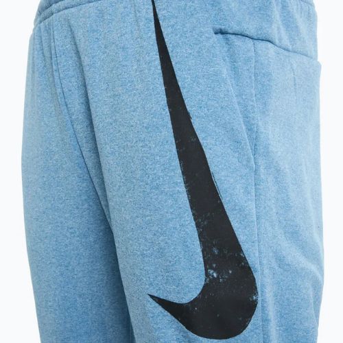 Pánské kalhoty Nike Therma-FIT Fitness aegean storm / heather / aegean storm / black