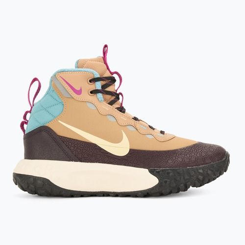 Dětské boty Nike Hikeda hemp / burgundy ash / denim turquoise / pale ivory 
