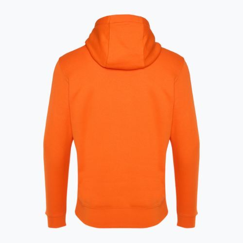 Pánská mikina Nike Sportswear Club Fleece Hoodie safety orange/ safety orange/ white