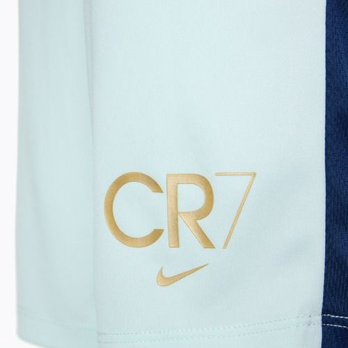 Dětské fotbalové šortky Nike CR7 Academy Dri-FIT barely green/ blue void/ metallic gold
