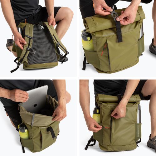Městský batoh KADVA Companion 20 l khaki 