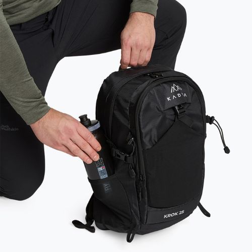 Turistický batoh KADVA kapsa na laptop 25 l černý