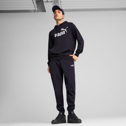 Pánská mikina PUMA ESS No. 1 Logo Hoodie TR new navy
