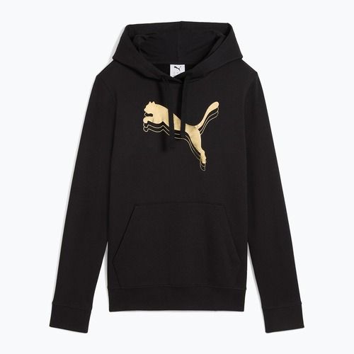 Dámská mikina PUMA  ESS Metalic Hoodie TR puma black/metallic gold