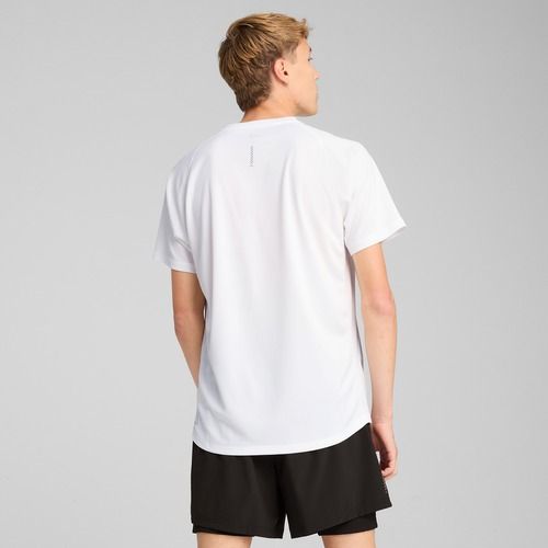 Pánské běžecké tričko PUMA Run Velocity Tee Poly puma white