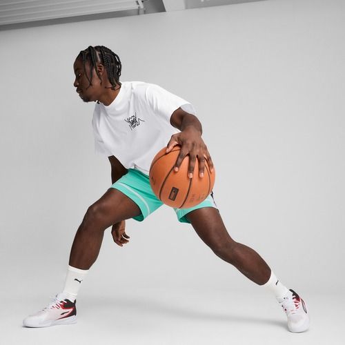 Pánský basketbalový dres  PUMA Jaws Core Tee II puma white