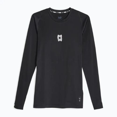 Pánské basketbalové tričkolongsleevePUMA Hoops Team Baselayer puma black