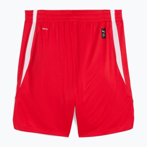 Pánské basketbalové šortky PUMA teamJAWS Starter for all time red